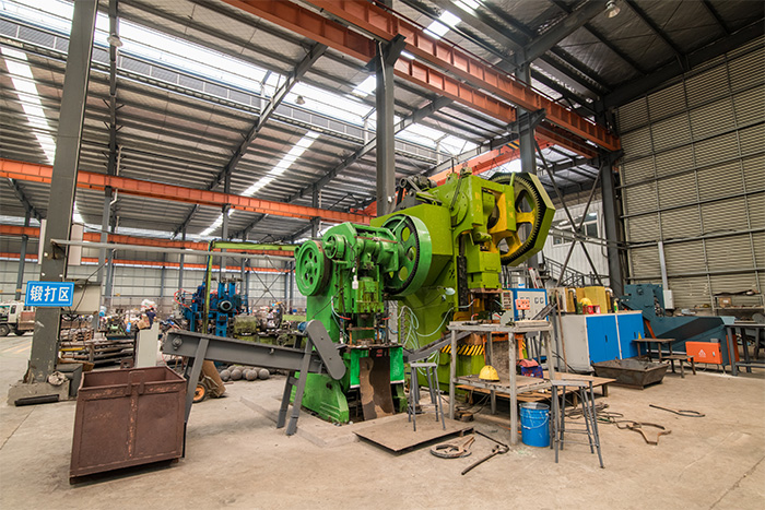 宣威网架配件-锥头加工车间